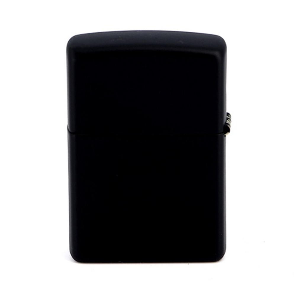 Зажигалка черная матовая Zippo 218ZL с покрытием Black Matte