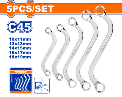 Набор накидных ключей 5 шт (8/32) WADFOW WFR4405
