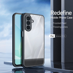 Чехол прозрачный с мягкими рамками от Dux Ducis для Samsung Galaxy A17 5G, серия Aimo Series Case