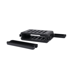 Ударопрочный пластиковый Рэковый кейс 2 юнита KZCASE@RACK2U30