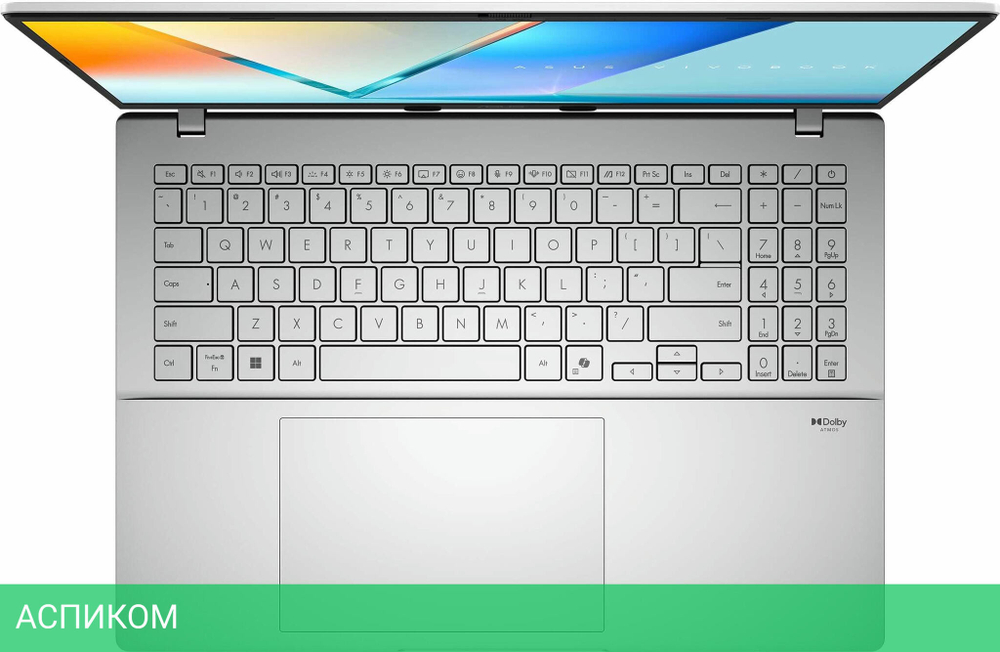Ноутбук ASUS Vivobook S16 M3607HA-RP012 Cool Silver (90NB16F2-M005A0)