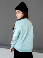 Свитшот для девочки с принтом