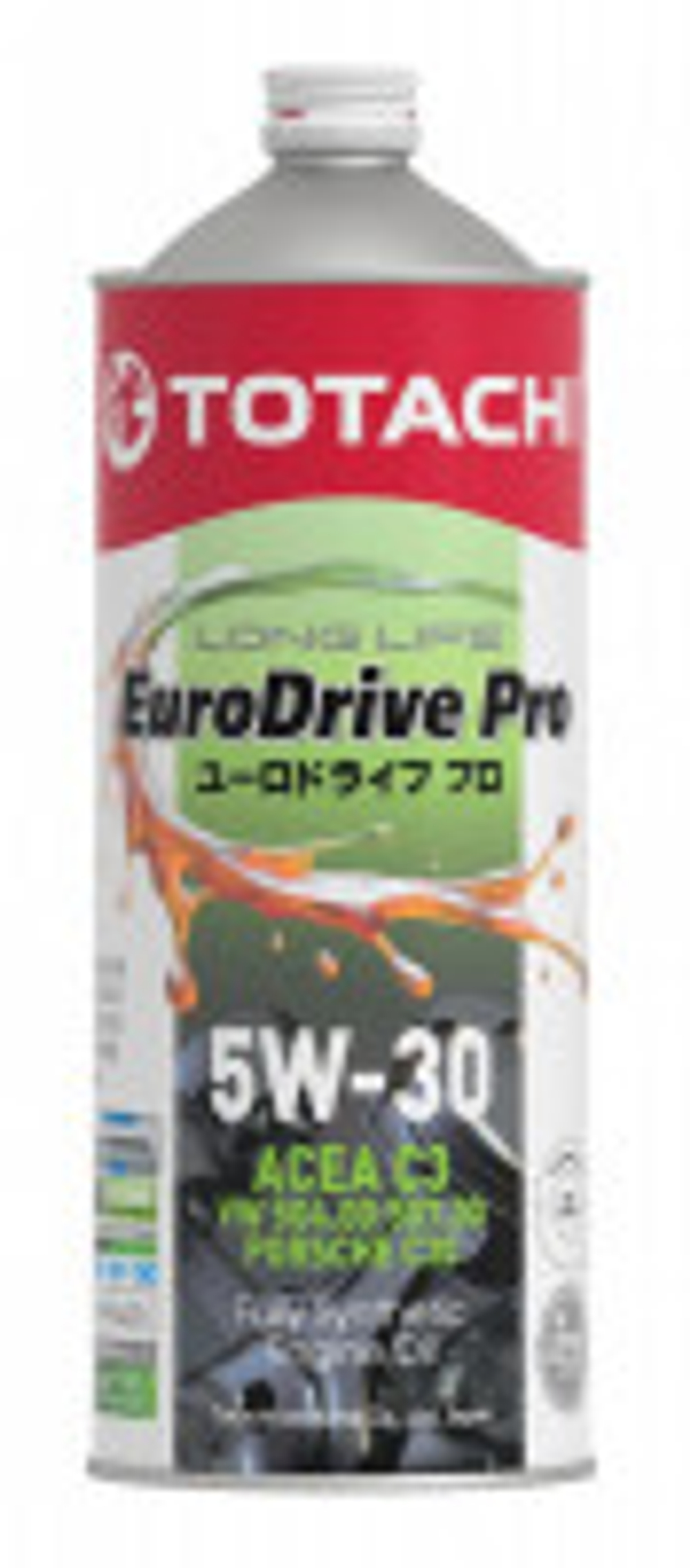 Моторное масло TOTACHI  EuroDrive Pro LL Fully Synthetic  SAE 5W-30  API SN, ACEA C3      1л