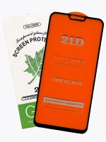 Защитное стекло Glass для Xiaomi Redmi Note 6/ Mi 8 Lite, полный клей 21D, черная рамка