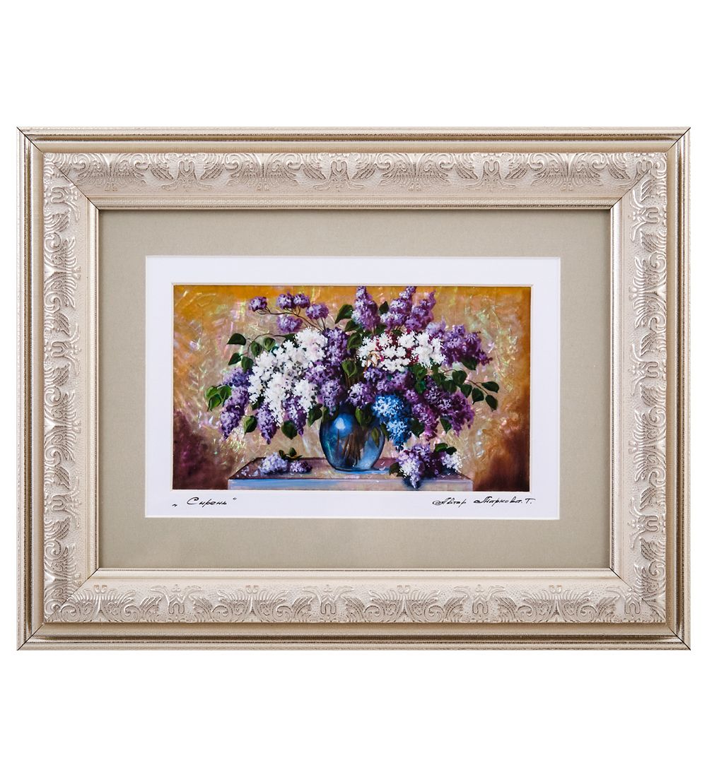 Народные промыслы ШК-55/209 Панно «Букет сирени»