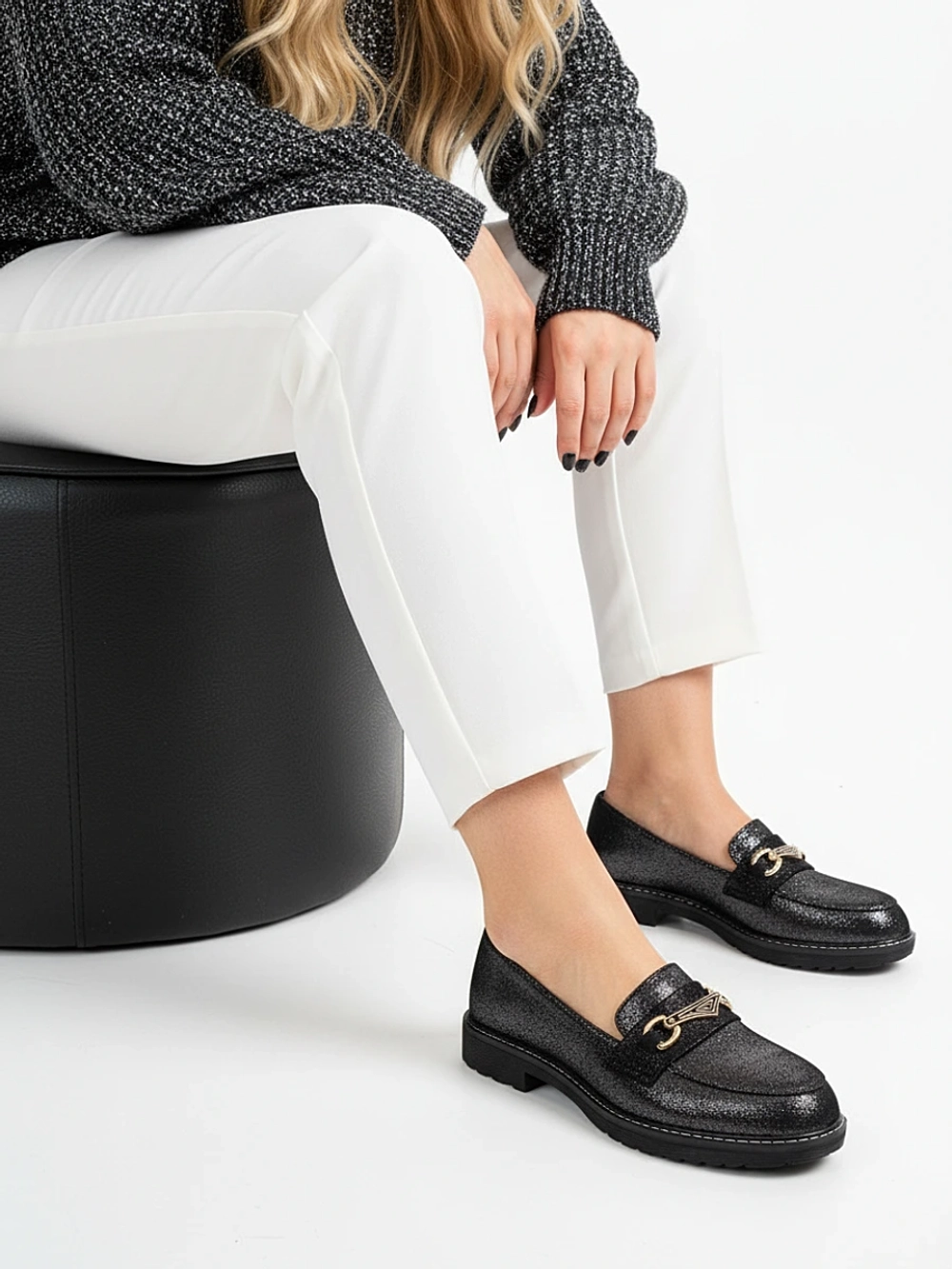 Лоферы женские демисезонные натуральная кожа