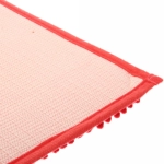 Коврик для ванной 50*80"Букли» коралловый