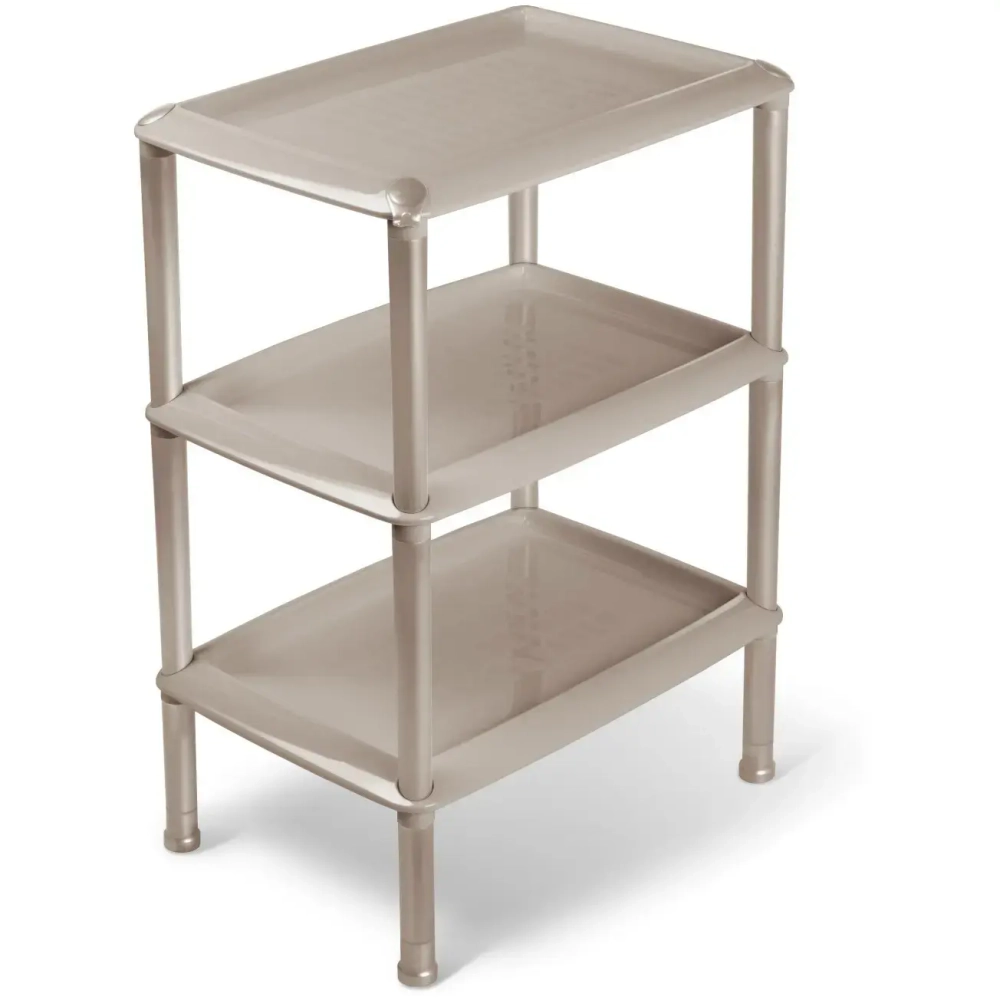 Этажерка универсальная «Джета» 3 полкицвет светло-серый С741СЕР