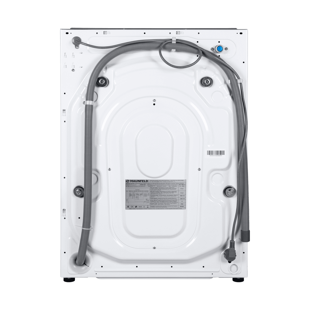 Встраиваемая стиральная машина с сушкой и паром MAUNFELD MBWM1486STWH