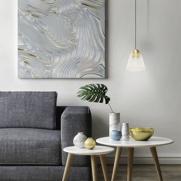 Подвесной светильник 1*GU10 99628 латунь матовая CERASELLA Eglo