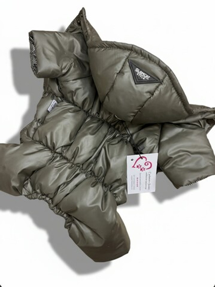 Зимний комбинезон для собак с капюшоном (мальчик)