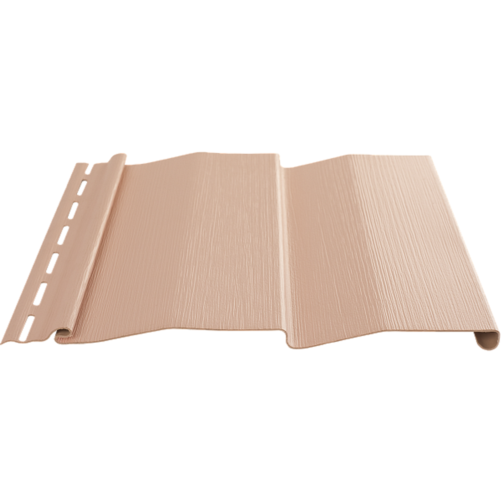 Сайдинг Tecos Ardennes Корабельный брус Фламинго 3660х230 мм