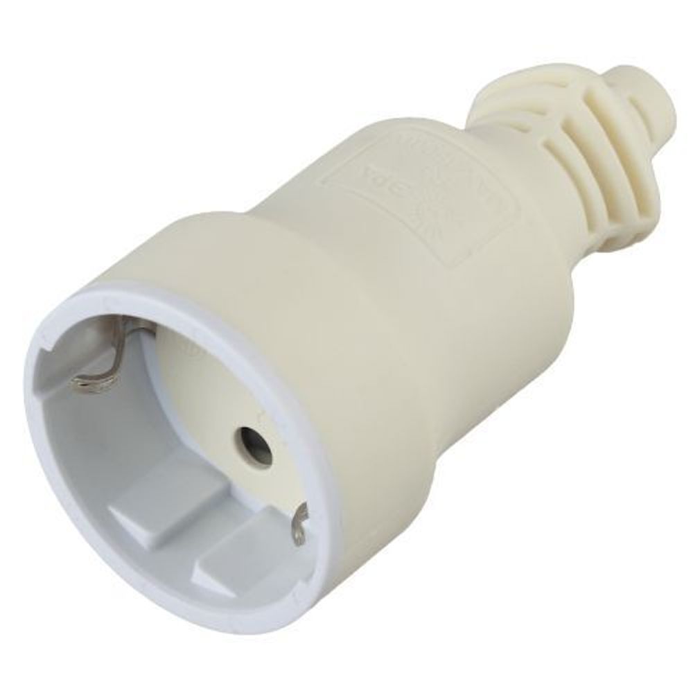 Розетка кабельная R4(W) 16А с заземл. прямой ввод (10/200/4000) бел. ЭРА Б0019190 Розетка кабельная R4(W) 16А с заземл. прямой ввод (10/200/4000) бел. ЭРА Б0019190