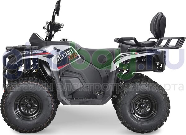 Бензиновый квадроцикл WHITE SIBERIA BARS 320 - Серый фото №3