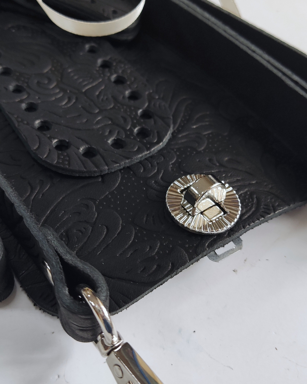 Комплект для мини-сумки Кожа Black