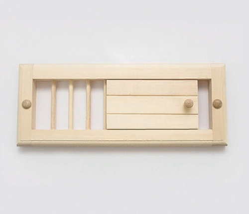 Решетка вентиляционная с задвижкой малая