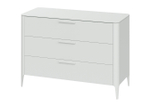 Комод Type 3 ящика ширина 120 см (белый)