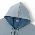 Худи Ymkashix Zip HTF серо-зеленый/изумрудный