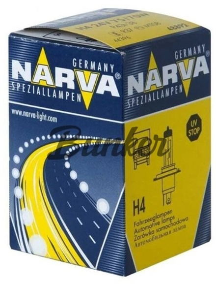 Галогеновая лампа Narva H4,24V