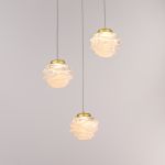 Подвесной светильник MD25030003-3A gold/clear