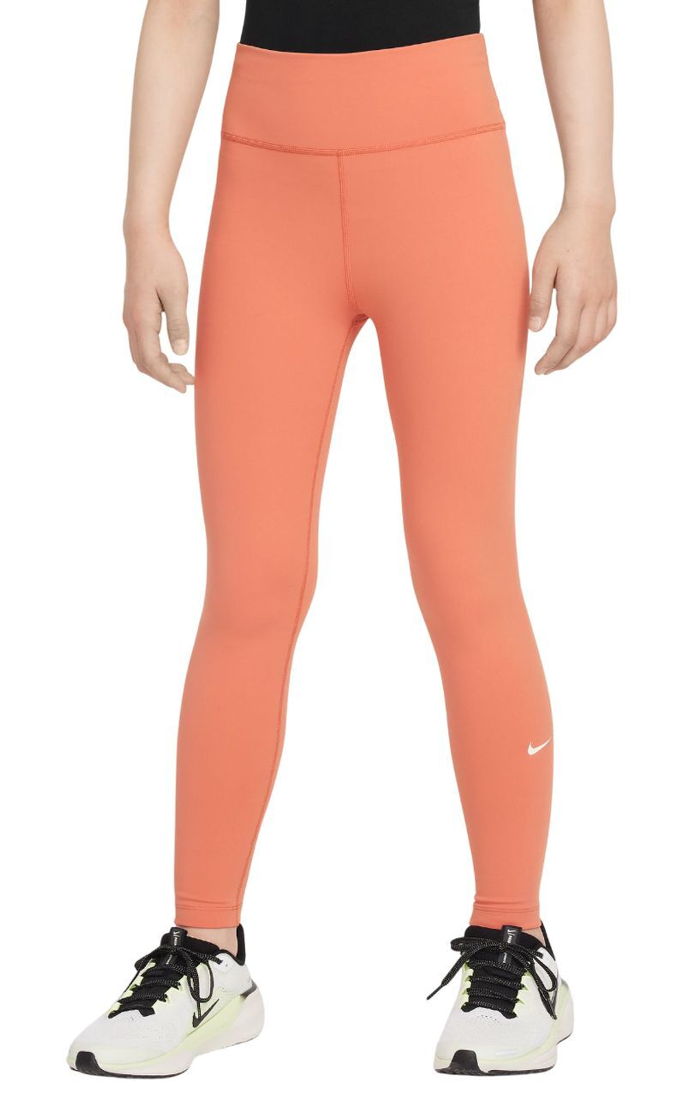 Брюки для девочки Nike Kids One Dri-Fit Tight Leggings - Brown