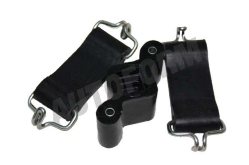 Резинка подвески глушителя для ВАЗ 2101 2 крючка, ромб завод БРТ