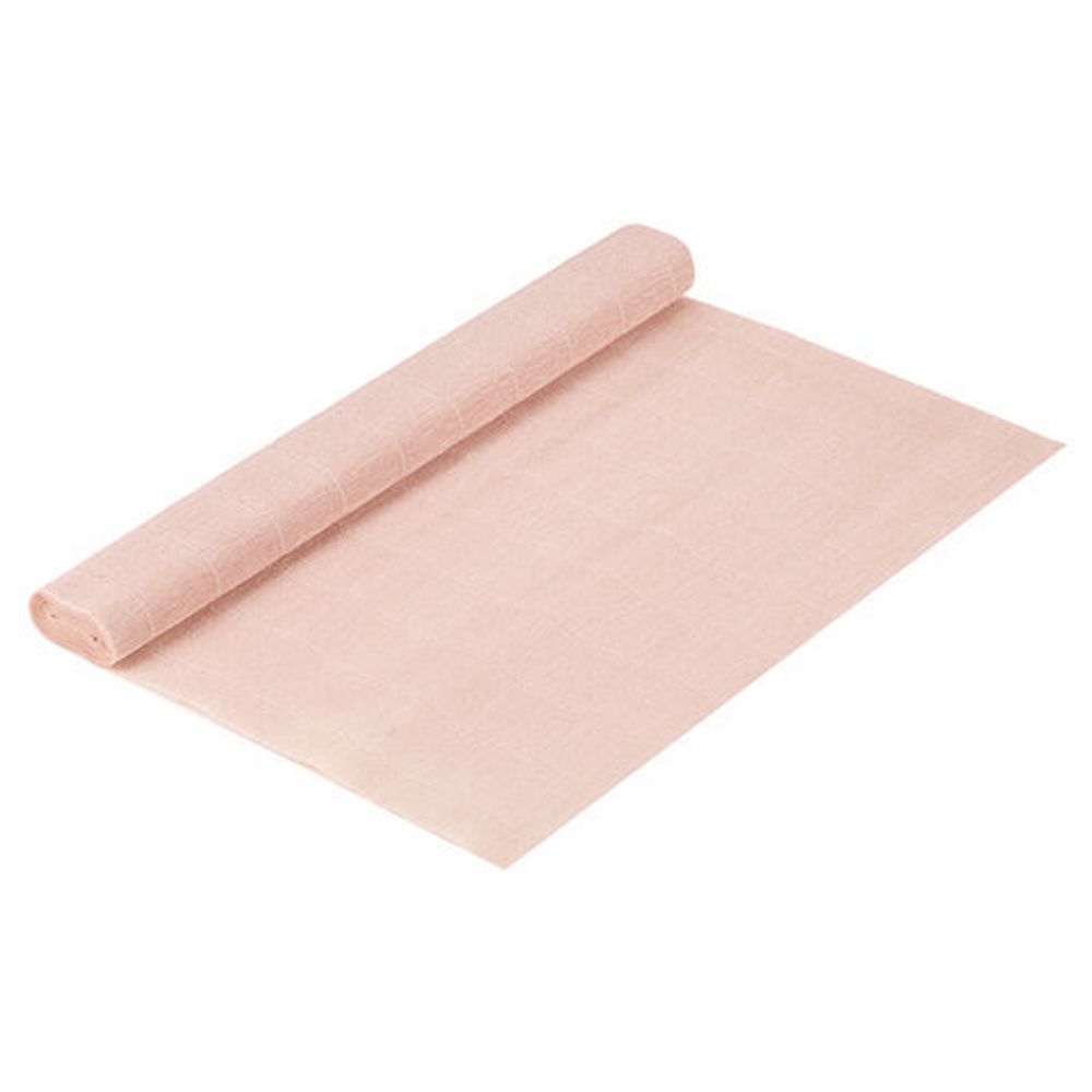 Бумага гофрированная (ИТАЛИЯ) 180 г/м2, бело-розовая (569), 50х250 см, BRAUBERG FLORE, 112641