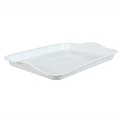 Поднос универсальный малый 25см. Белый 0,032х0,25х0,29м