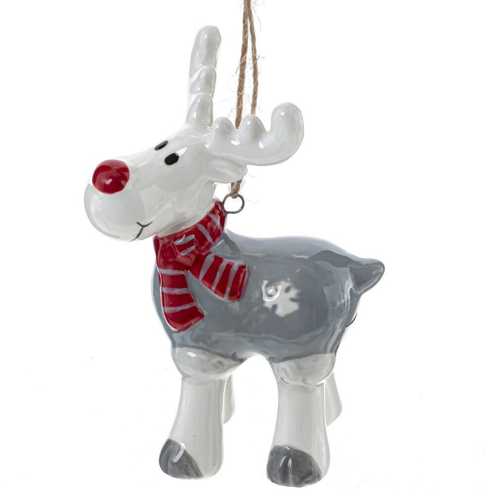 GAEM Фигурка декоративная подвесная "Олень", L5 W3,5 H8,5 см, 2в.