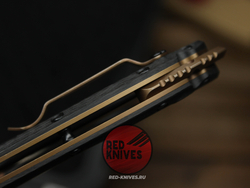 Нож Benchmade Mini Bedlam 865-02 Custom , рукоять Carbon Fiber