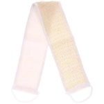 Мочалка для тела «ULTRAMARIN LOTOS», комбинированная с сизалем, цвет белый, 70*10см