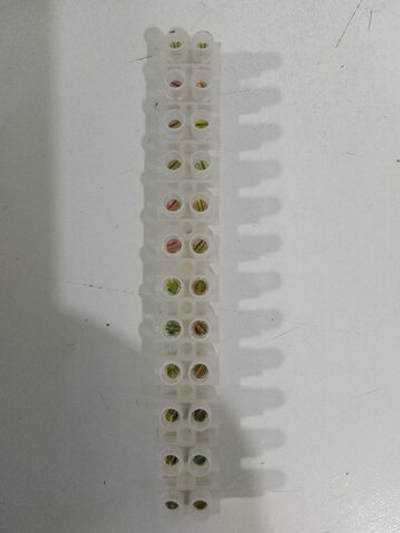 Колодка винтовая InHome  КЗВ (ЗВИ-10) 12 клемм 10А