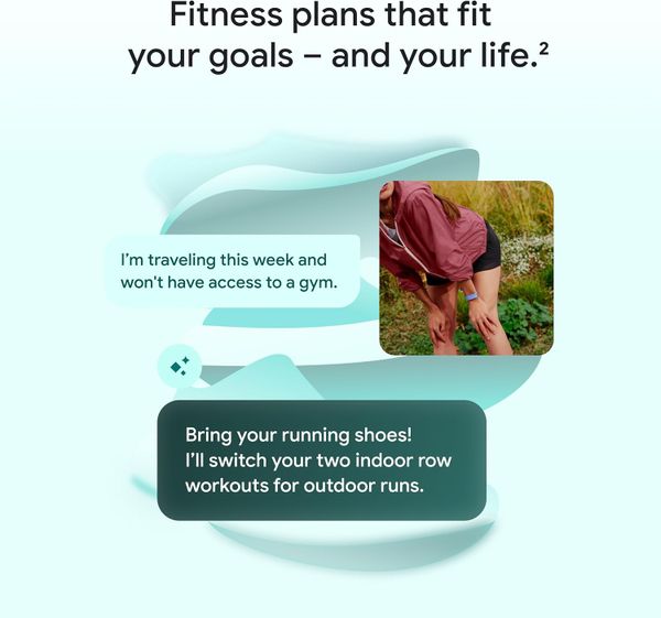 Фитнес-браслет Google Fitbit Air Activity Tracker (2026) Красная ягода | Berry