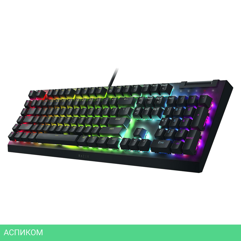 Клавиатура Razer BlackWidow V4 X Green Switch (RZ03-04700800-R3R1)