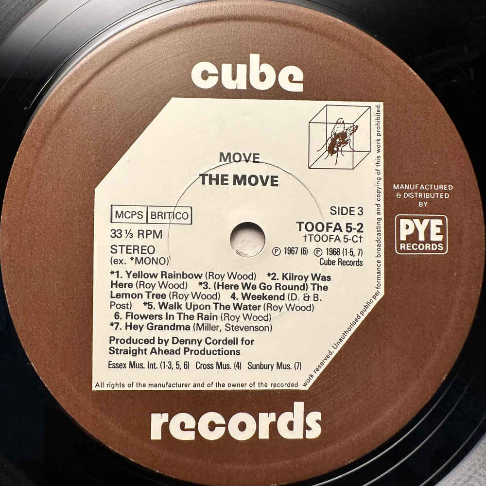 The Move - Shazam / Move 2LP (Англия 1972г.)