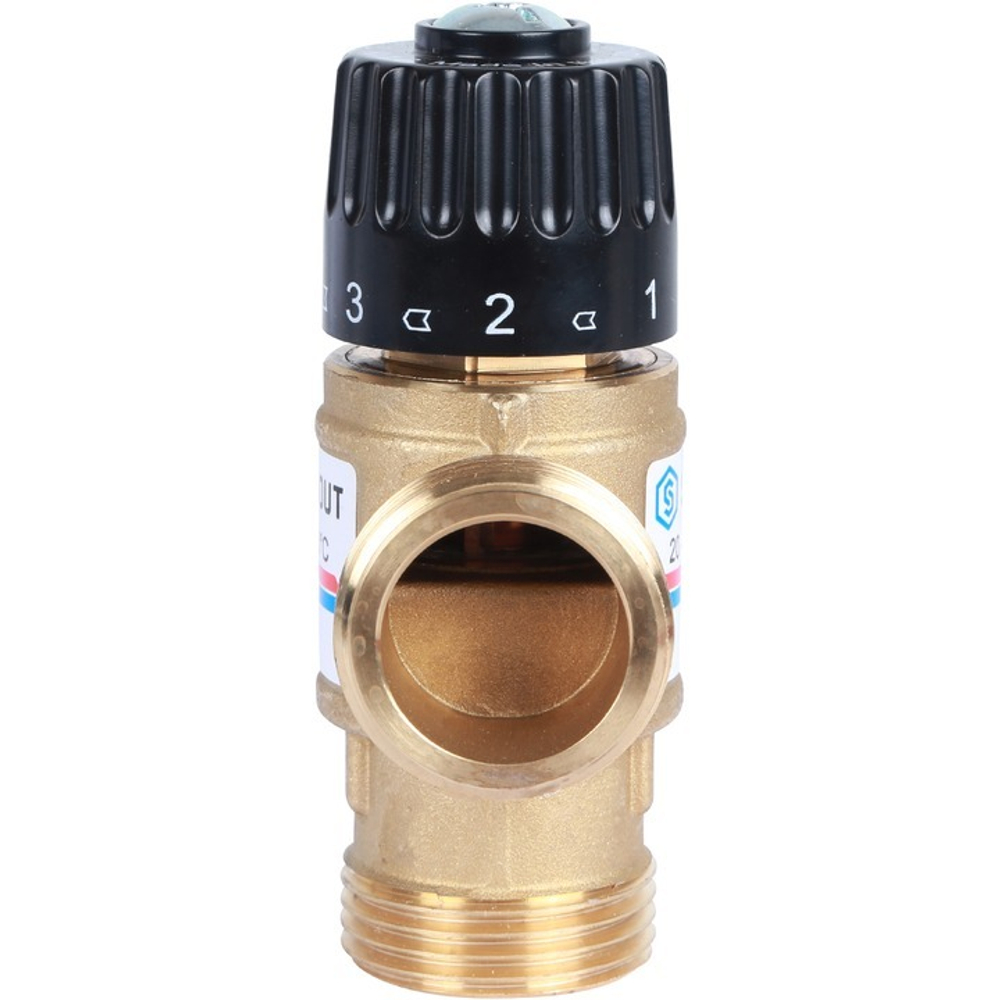 Термостатический клапан 1НР 20-43* KV1.6 STOUT