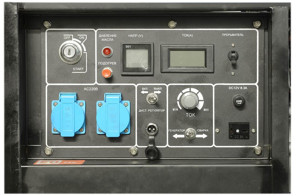 Дизельный сварочный генератор TSS PRO DGW 3.0/250E-R - [3 кВт / MMA: 70-250А]