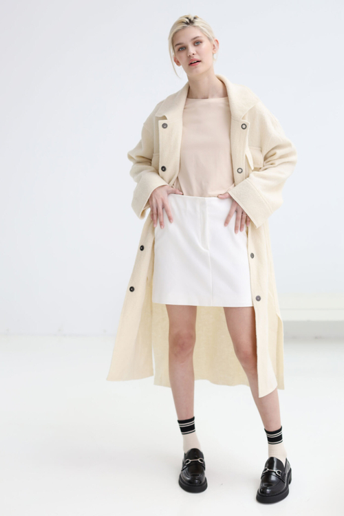 Брюки прямые, royal blue