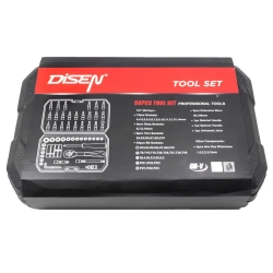 Набор инструментов 56пр 1/4''(6гр) (4-14мм, Е4-Е10) DISEN DS-2571-5