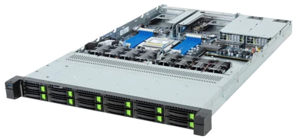 Серверная платформа 1U GIGABYTE R163-Z35-ACC1