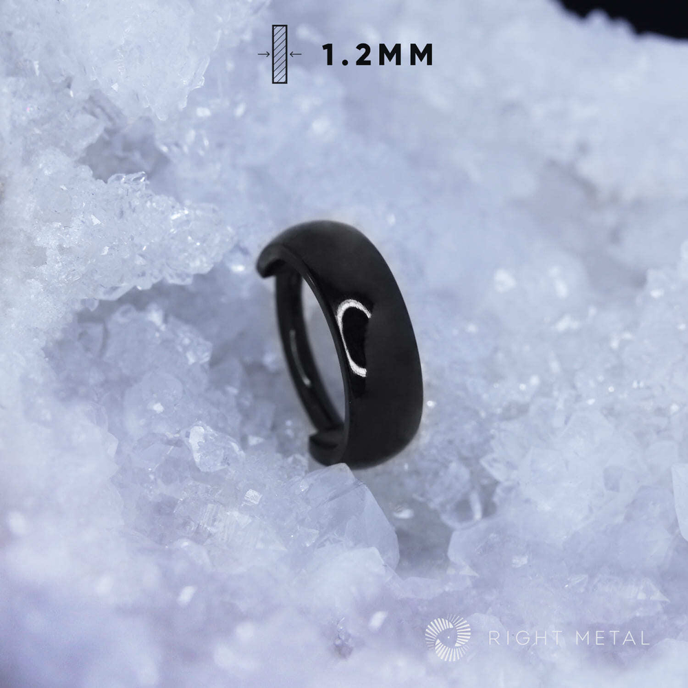 Кликер Smooth PVD Black 1.2мм