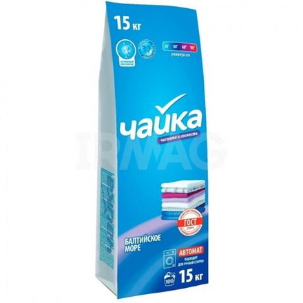 Чайка Стиральный порошок универсальный Балтийское море 15 кг