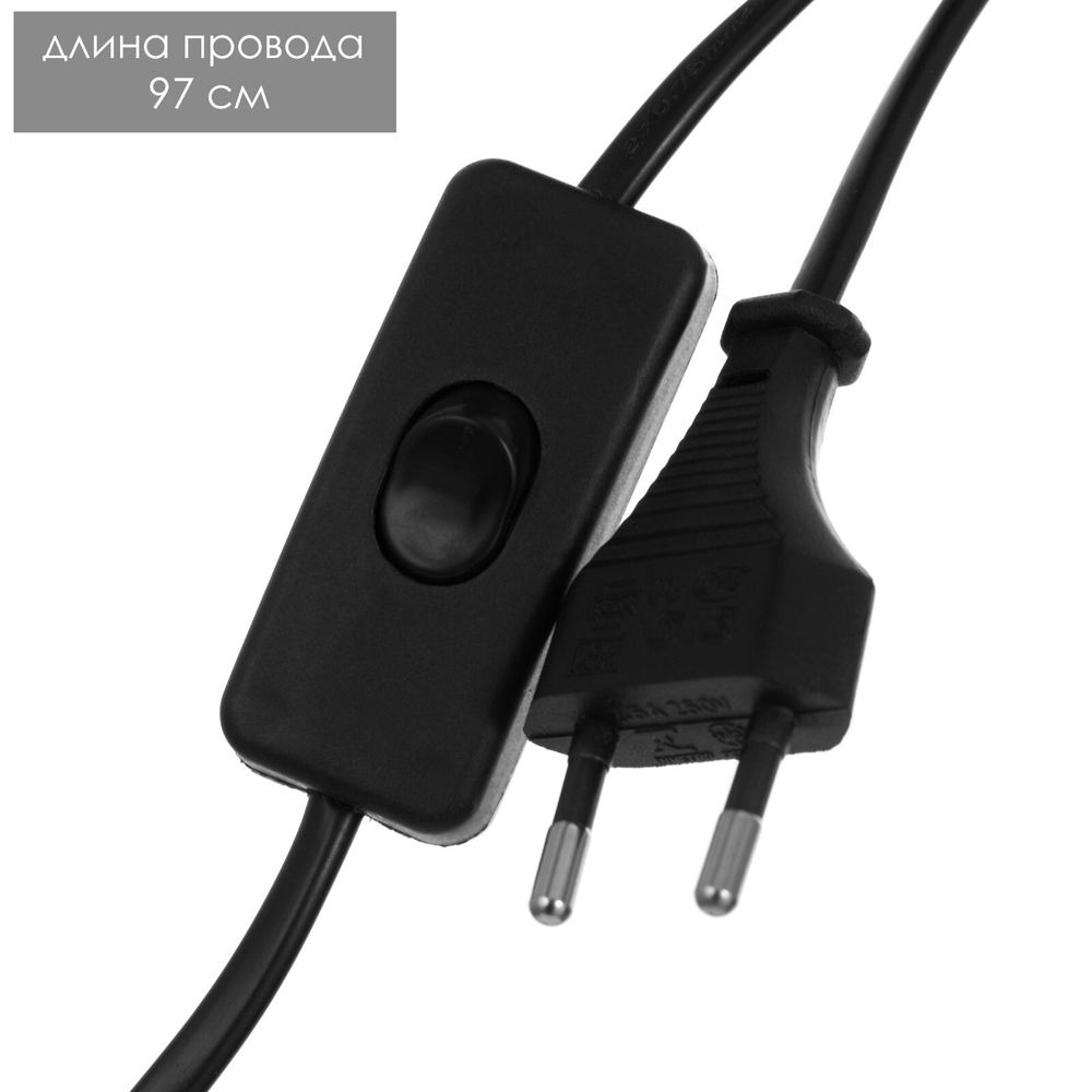 Настольная лампа Азиза E14 40Вт 20х20х33 см (белый)