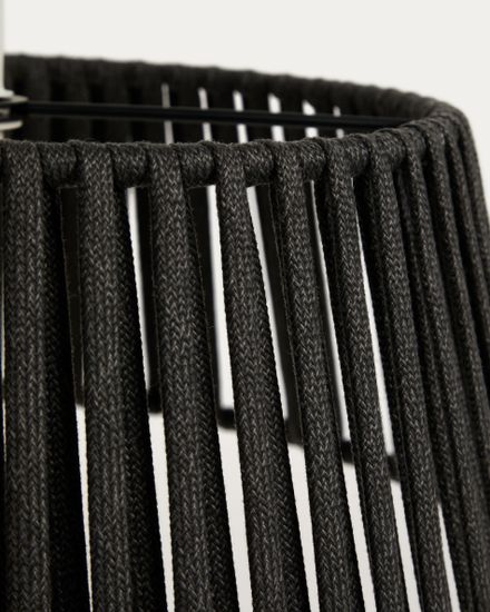 Абажур для подвесного светильника Aldet черный, Ø46 см