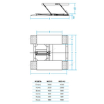 NORDBERG (N633-3_380) Подъемник ножничный 380В, г/п 3т