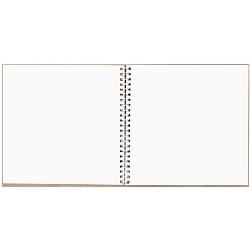 Скетчбук, белая бумага, 160 г/м2, плотная, 19х19 см, 60 л., гребень, твердая обложка, КРАФТ, BRAUBERG ART CLASSIC, 116366