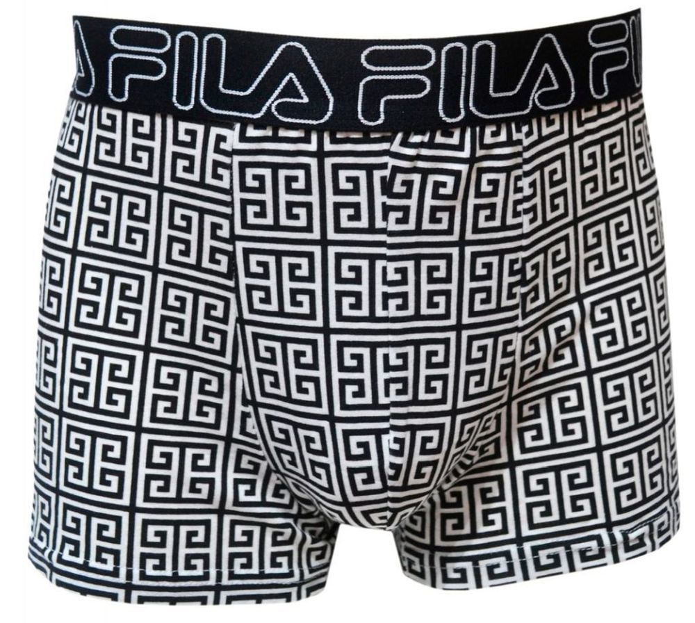 Мужские спортивные боксеры Fila Underwear Man Boxer 1P - white/black