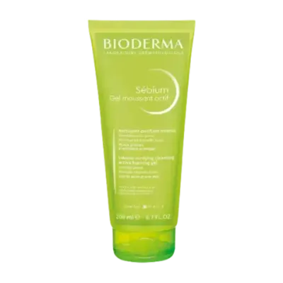 Гель Актив для умывания жирной и проблемной кожи лица Bioderma Sebium Gel Moussant Actif 200 мл