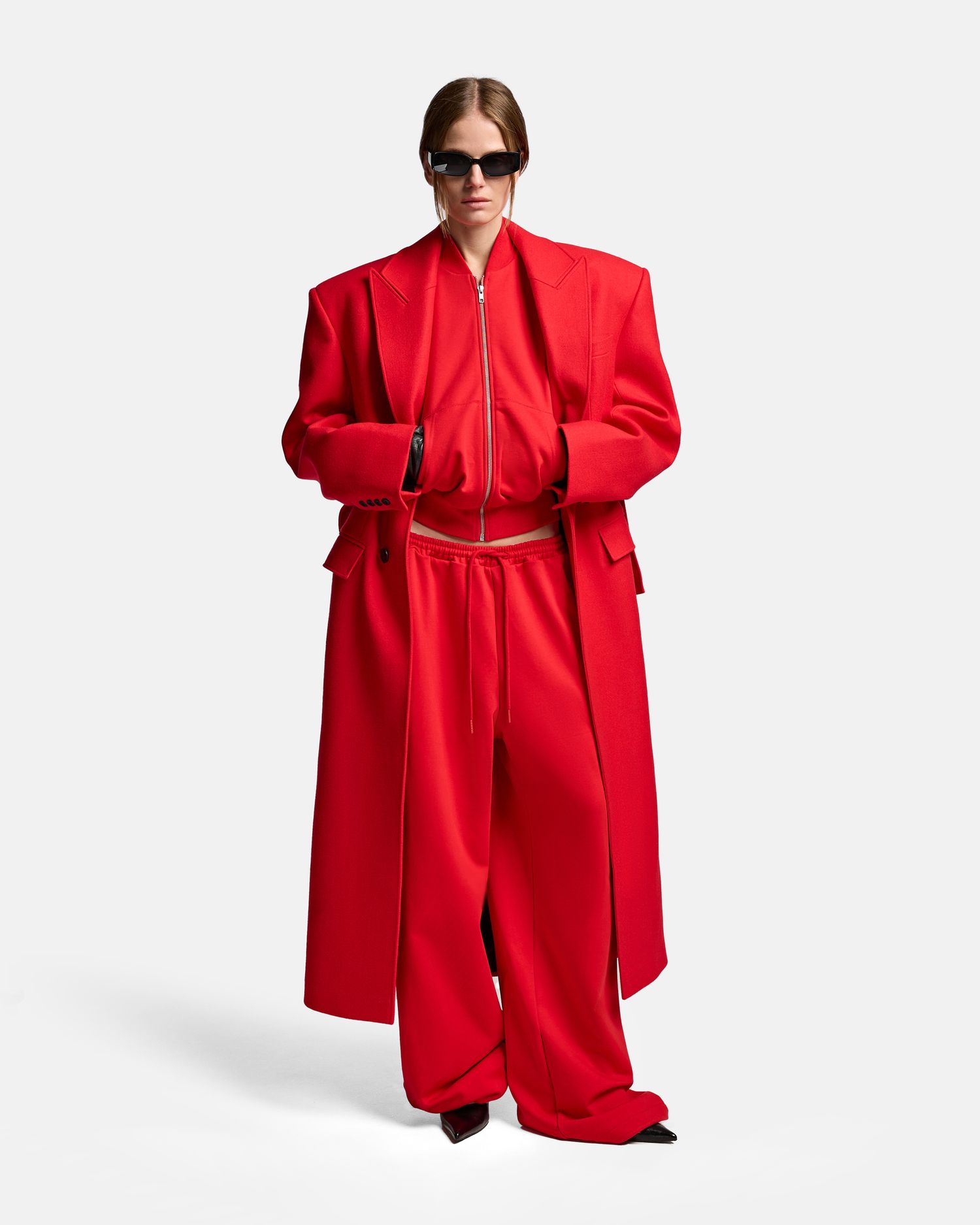 БРЮКИ ИЗ ФУТЕРА НА КУЛИСКЕ