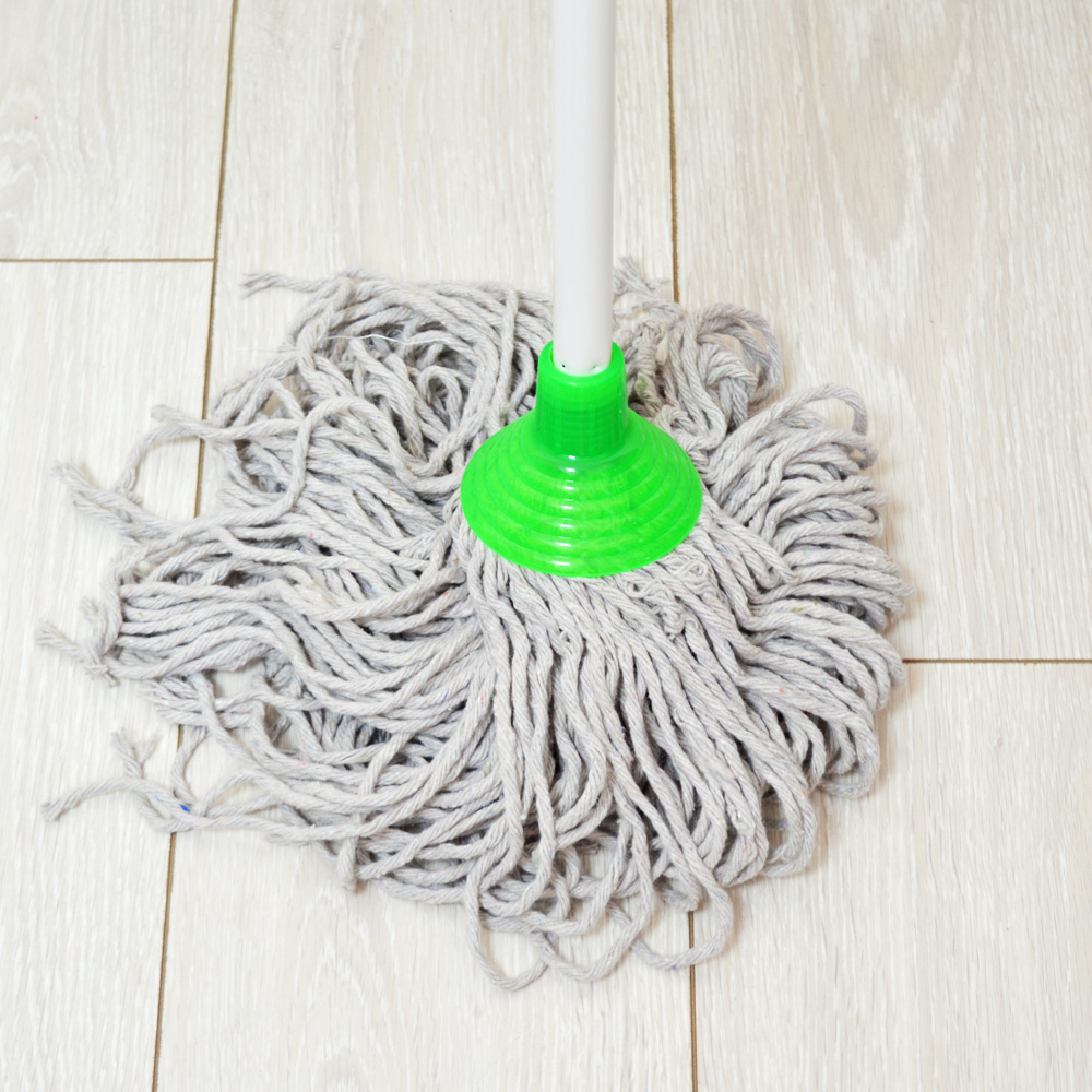 Швабра "Селфи 353-1" круглое основание, насадка 300г